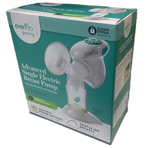 Evenflo Advanced Single Electric Breast Pump , Sealed Package