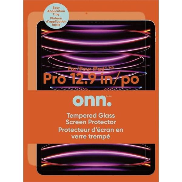 onn. iPad Pro 12.9 in. Screen Protector