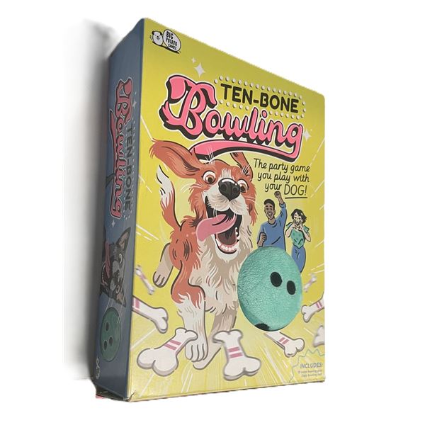 Ten-Bone Bowling Board Game for Dogs published by Big Potato Games