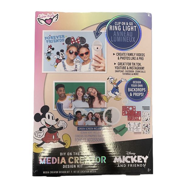 Fashion Angels Disney Mickey & Friends DIY Media Creator Design Kit