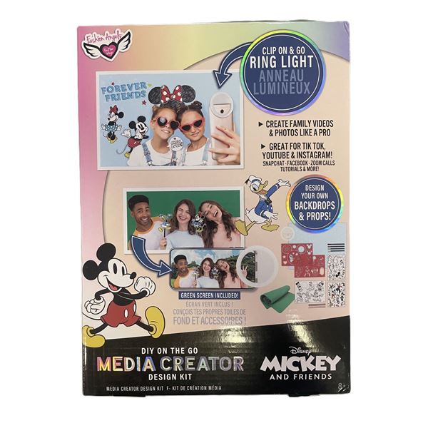 Fashion Angels Disney Mickey & Friends DIY Media Creator Design Kit