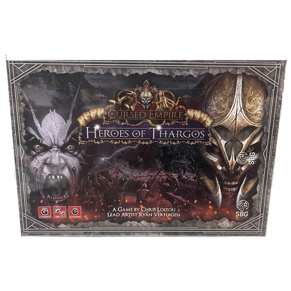 Cursed Empire: Heroes of Thargos card game by SBG Editions