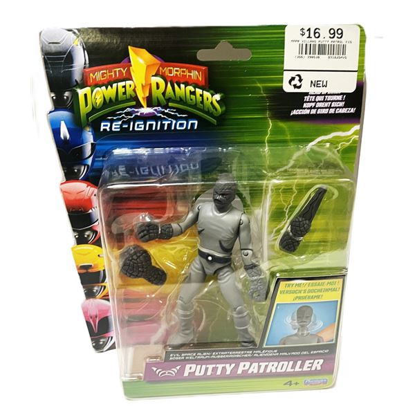 Playmates Toys Mighty Morphin Power Rangers Re-Ignition Putty Patroller action figure