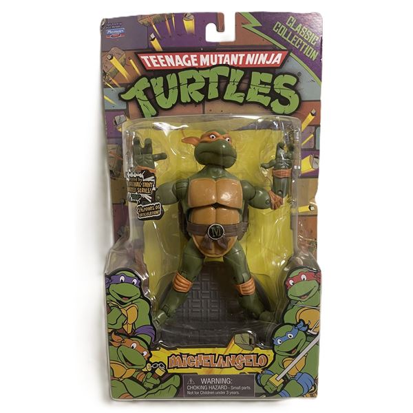 Teenage Mutant Ninja Turtles Classic Collection Michealangelo  Action Figure by Playmates Toys