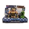 Image 1 : Mattel Minecraft Legends Action Figure 2-Pack featuring a Creeper and a Piglin Bruiser