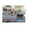 Image 2 : Mattel Minecraft Legends Action Figure 2-Pack featuring a Creeper and a Piglin Bruiser