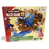 Image 1 : Epoch Games Super Mario Maze Game DX Deluxe tabletop action toy featuring interchangeable maze piece