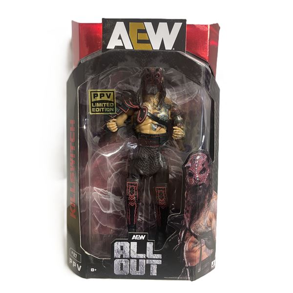 AEW Jazwares Pay Per View Limited Edition #07 Killswitch action figure