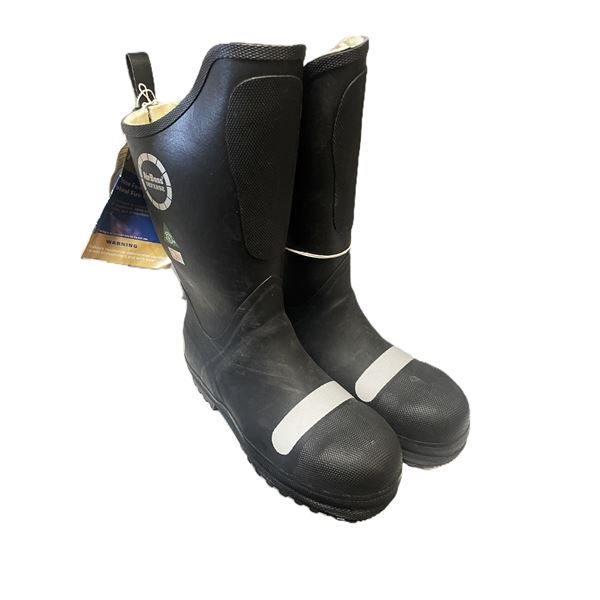 AirBoss structural firefighter boots, SIZE 9 ,  compliant with NFPA 1971