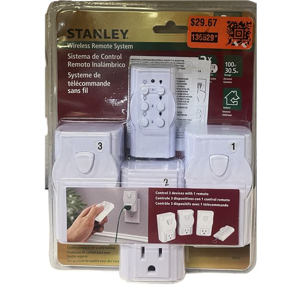 Stanley Indoor Remote System 3-Pack