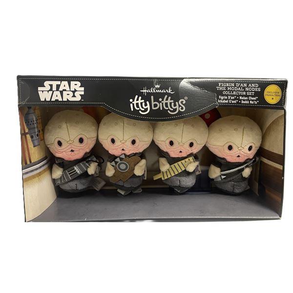 Hallmark Itty Bittys Star Wars CANTINA BAND Exclusive 4pc
