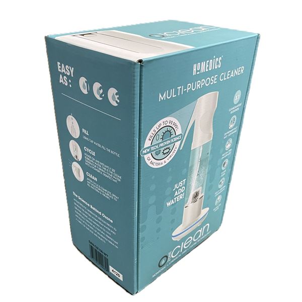 Ozone Clean Nontoxic and Chemical Free Blue Multipurpose "Just Add Water" Cleaner - Cleans, Sanitize