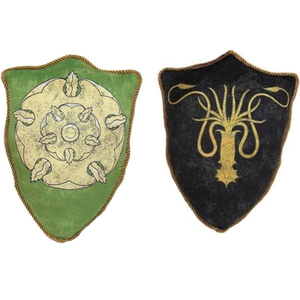 Game of Thrones House Tyrell Sigil AND  House Greyjoy  Throw Pillows