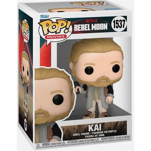 Funko Pop!  1537 Movies Kai vinyl figure from the Rebel Moon series