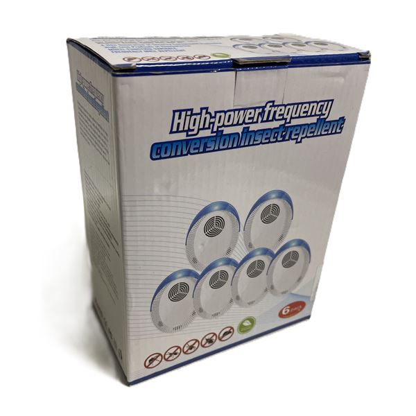 Ultrasonic Pest Repeller Indoor 6 Pack Mosquito, Mouse Rodent Repellent