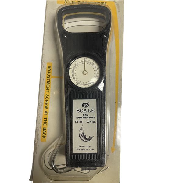 South Bend Fish Scale & Measure DL-2 combo tool for weighing and measuring fish