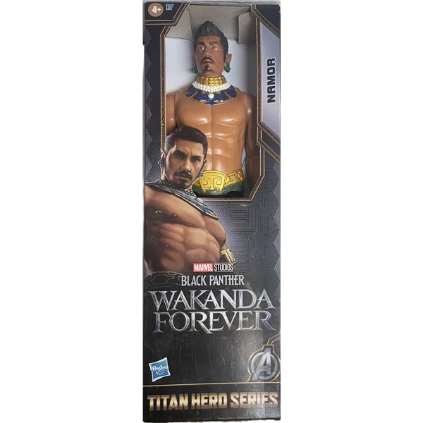 Hasbro Marvel Black Panther Wakanda Forever Titan Hero Series Namor Action Figure