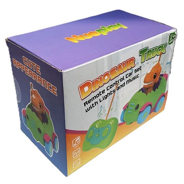 Nueplay Dinosaur Truck Remote Control Car Set