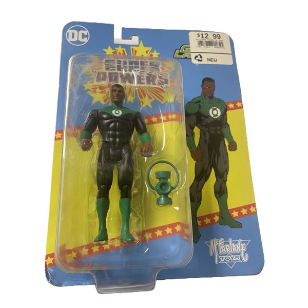 McFarlane Toys DC Super Powers Green Lantern John Stewart action figure in its original packaging