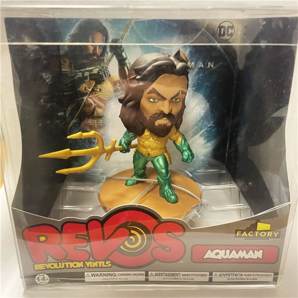 DC COMICS AQUAMAN REVOS REVOLUTION VINYLS 4" Collectible Action Figure - NEW