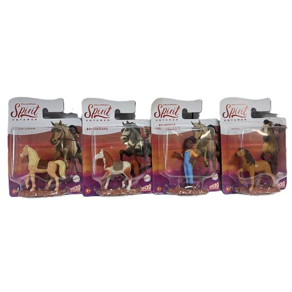 DreamWorks Spirit Untamed Micro Collection mini figures by Mattel