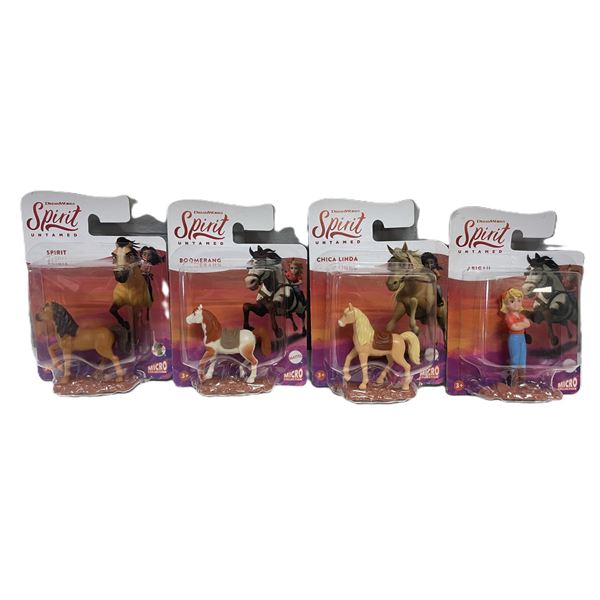 DreamWorks Spirit Untamed Micro Collection mini figures by Mattel
