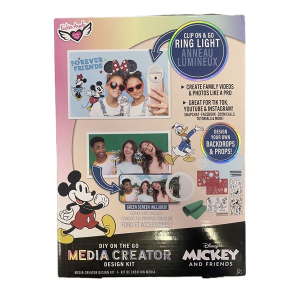 Fashion Angels Disney Mickey & Friends DIY Media Creator Design Kit