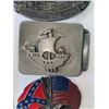 Image 4 : Four Belt Buckles
