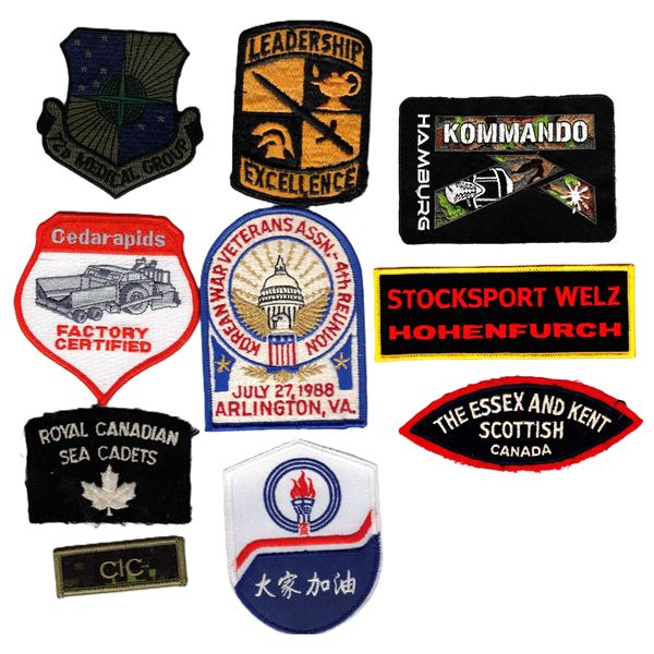 Ten Badges / Patches