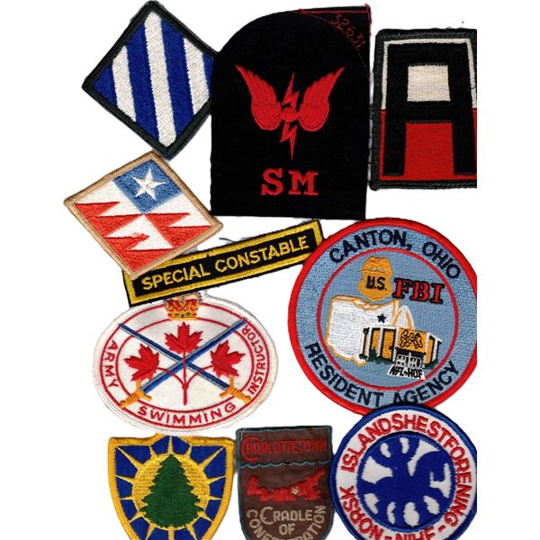 Ten Badges / Patches