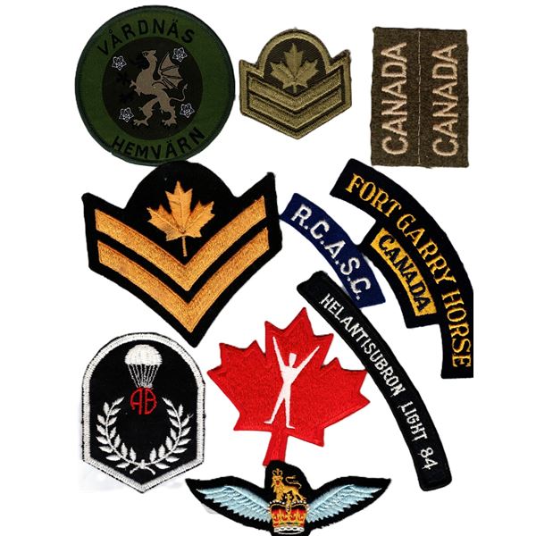 Ten Badges / Patches