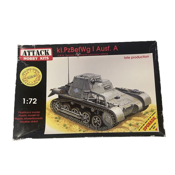 1/72 scale model kit of the kl.PzBefWg I Ausf , German Command Vehicle,