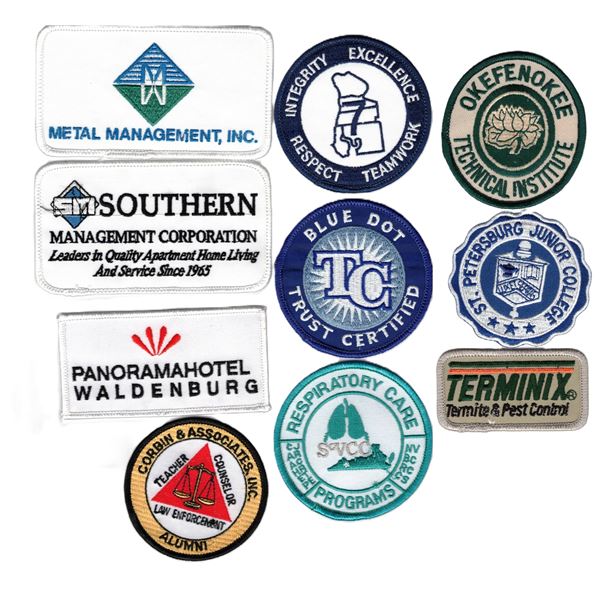 Ten Badges / Patches