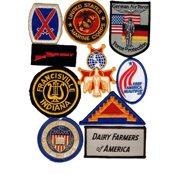 Ten Badges / Patches
