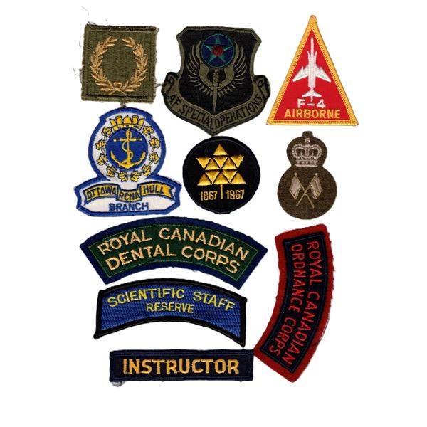 Ten Badges / Patches