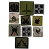 Image 1 : Ten Badges / Patches  Trade and Rank