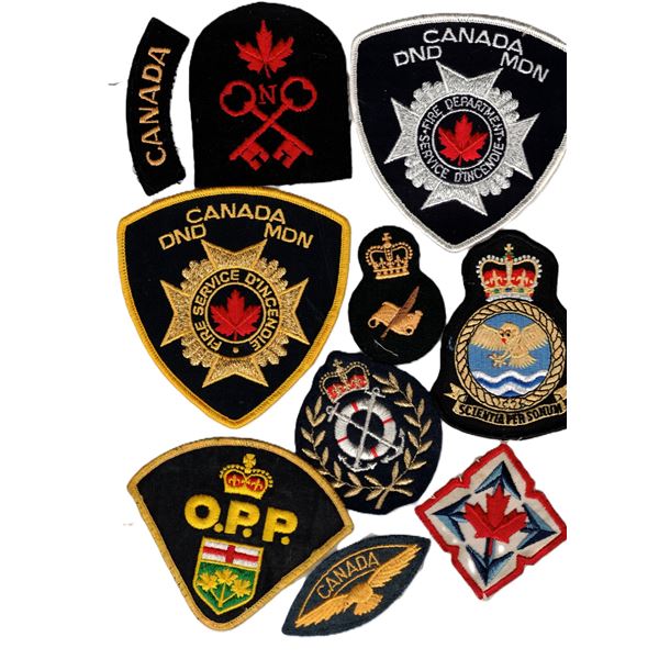 Ten Badges / Patches