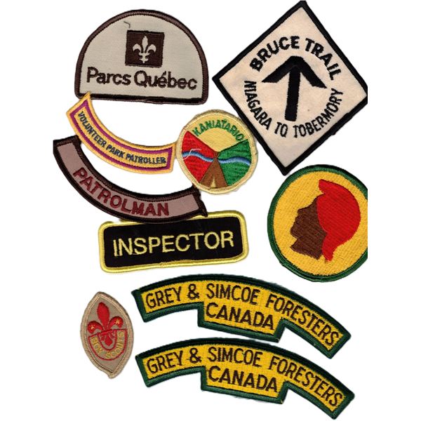 Ten Badges / Patches