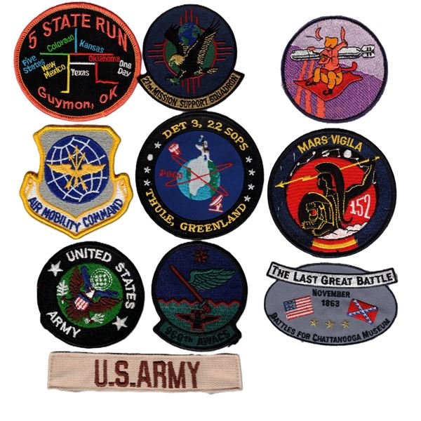 Ten Badges / Patches
