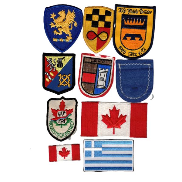 Ten Badges / Patches