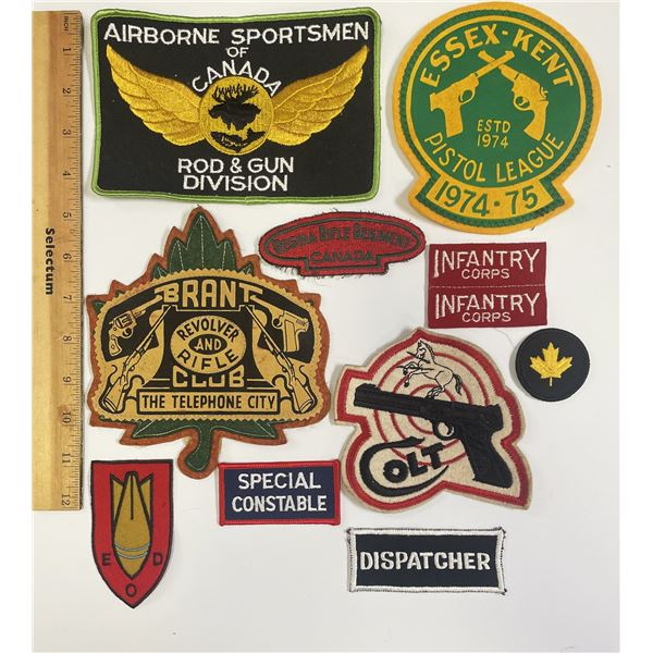 Ten Badges / Patches