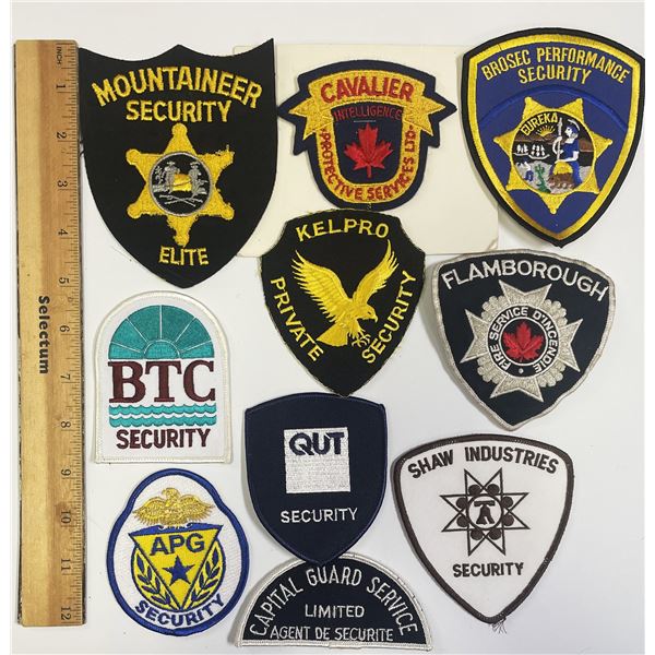 Ten Badges / Patches