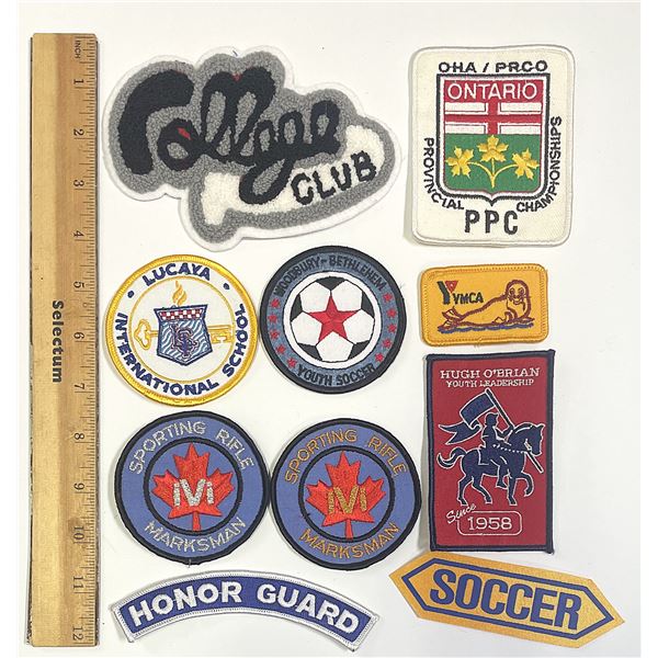 Ten Badges / Patches