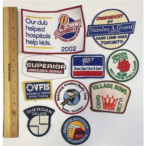 Ten Badges / Patches
