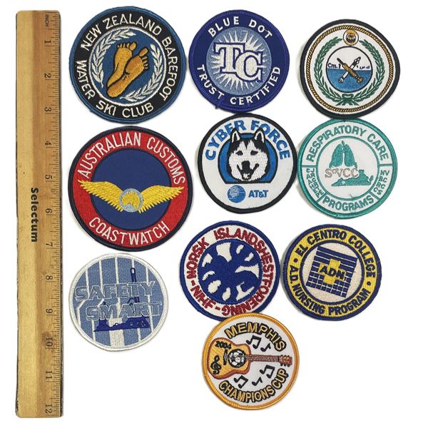 Ten Badges / Patches