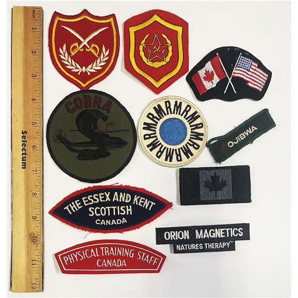 Ten Badges / Patches
