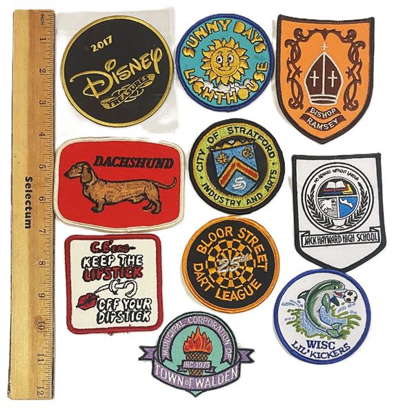 Ten Badges / Patches