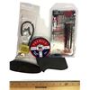 Image 1 : firearm accessories, including a black Pachmayr Compac grip designed for Rossi small-frame revolvers