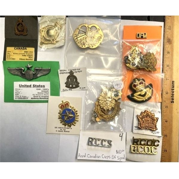 Canadian military insignia