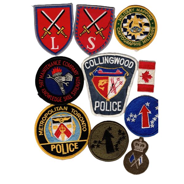 Ten Badges/Patches